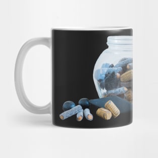 Jar of Assorted Salmiakki Sticker Mug